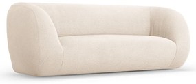 Krémszínű buklé kanapé 210 cm Essen – Cosmopolitan Design