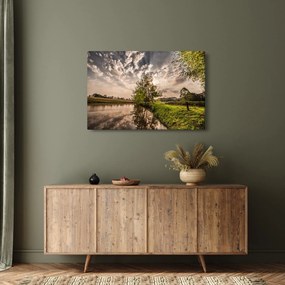 Természet kép sugarakkal (90x60 cm)