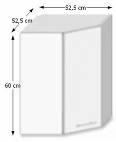 Felső sarok konyhaszekrény GR Lilouse. 1014722
