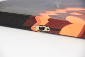 Fali kép Tök temető 9 LED 60,5 x 40 cm