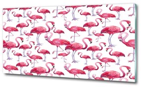 Üvegkép Flamingók osh-116196746