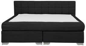 Franciaágy Boxspring 180 cm ADIR (matracokkal) (fekete). 1007070