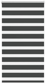 zebrafüggönnyel fekete szövetszélesség 65,9 cm poliészter