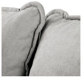 Világosszürke sarokkanapé (jobb oldali) Beata – Ropez