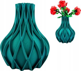 Avio – Krizokola virág váza, Lego Icons Botanicals szárított kompozíciók