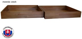 3/4 fiók az ágy alatt tömör fából 90 cm (1 db). 745085