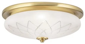 Orion DL 7-791/37 - Mennyezeti lámpa PORTO 2xE27/40W/230V átm. 37 cm arany