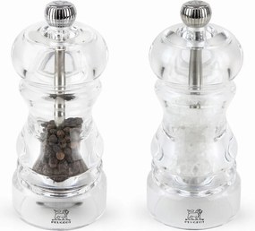 Só- és borsdaráló szett 12 cm akril Peugeot Nancy