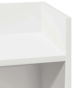 fekete kisasztal polccal 25,5 x 27 x 60 cm