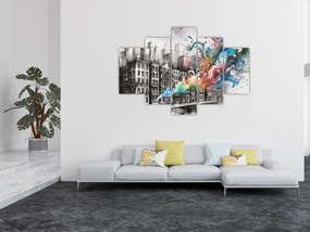 Kép - Ipari élet (150x105 cm)