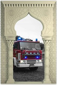 Poszterek 60x90 Tűzoltóautó