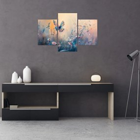 Kép - Rét pillangóval II (90x60 cm)