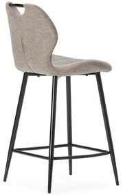 Világosbarna bárszék szett 2 db-os (ülésmagasság 65 cm) Muli – Marckeric