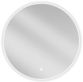 Mexen Erg fürdőszobai megvilágított tükör, kerek 70 cm, LED 6000K, páramentes - 9823-070-070-611-00