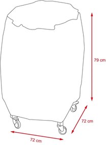 Védőponyva a Kamado grillre 46 cm