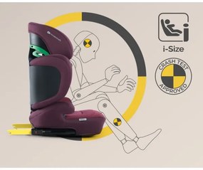 KINDERKRAFT SELECT -Autósülés XPAND 2 i-Méret (100-150 cm) Premium Cherry pearl