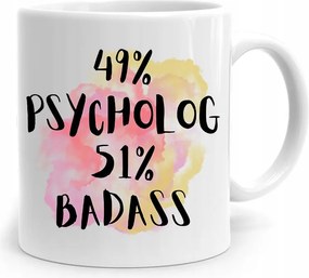 Pszichológus Pszichoterapeuta Bögre nyomtatott fényképpel