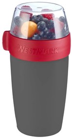 Westmark kétrészes ételtartó edény, 700 ml, antracit