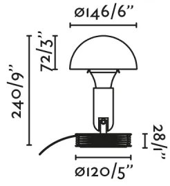 FARO 56101 - Csipeszes asztali lámpa 2in1 BELA 1xE27/15W/230V fehér