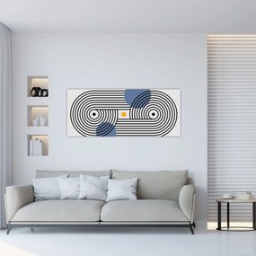 Kép - Minimalista absztrakció N⁰3 (120x50 cm)