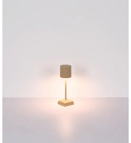 Globo 58487S - LED érintéses, fényerőszabályozható tölthető asztali lámpa DIXON 1,5W/5V 2200 mAh bézs