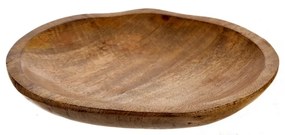 InDecor Dekoratív tálca mangófából, 25 x 25 x 4 cm, S