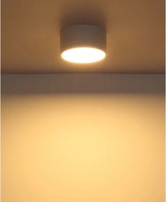Globo 56964W Mennyezeti lámpa, matt fehér műanyag, ø: 150mm, M: 75mm, tartozék: LED 12W 230V, 2000lm forrás, 900lm kimenet, 3000K