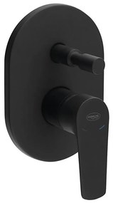 Aqualine - Zuhanycsap rejtett beépítéshez LOTTA matt fekete