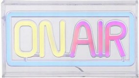 Led neon fali lámpa On Air Usb, akril, többszínű, 230×127 mm