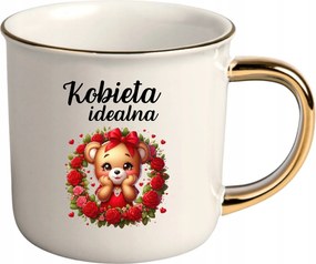 Bögre Fehér Arany Rant Ajándék Vicces Nőnap Nő Tökéletes