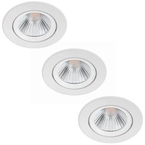 Philips - SET 3x LED Dimmelhető beépíthető lámpa DIVE LED/5W/230V 2700K
