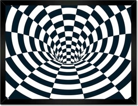 Poszterek keretben 40x30 Absztrakt fekete-fehér