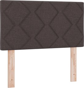 vidaXL Fejtámla Barna 80 cm szövet