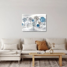 A művészi absztrakció képe (üvegen) (70x50 cm)
