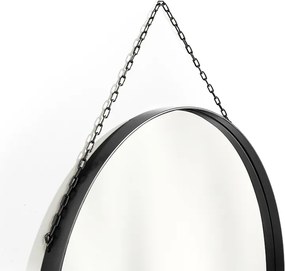 Nicole fésülködőasztal tükörrel 60 cm - matt fehér / fekete lábak