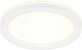 Briloner Slim Led panel 19 cm, 1400 lm, 12 W, fehér, matt, IP20