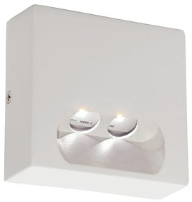 VIOKEF-4261400 POROS Fehér Színű Kültéri Fali Lámpa LED 2W IP54