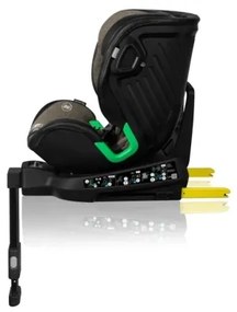 Lionelo HARMONY i-Size 40-150 cm forgatható autósülés alapzattal, fekete/olíva