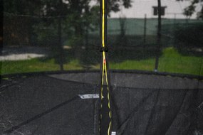 G21 SpaceJump trambulin védőhalóval, 430 cm, ajándék létrával
