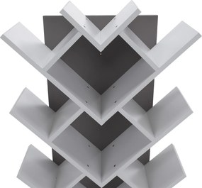 Polcrendszer, szürke/fehér, VEVEY