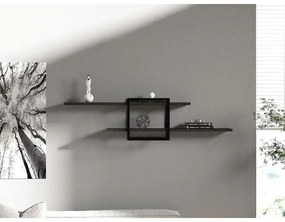 Fali polc Mone - Anthracite, Black