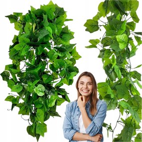 Mesterséges Borostyán Kúszónövény Girland 100cm