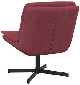 Forgószék Burgundi Vörös Szövet Standard Ergonómikus Forgószék
