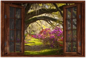 Poszterek 90x60 Virágok a parkban