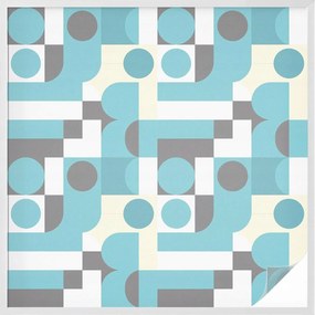 Ablakfólia öntapadós adatvédelem Geometrikus minták 100x100