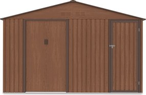 Műanyag kerti házikó Szerszámtároló 340x194cm Abiko