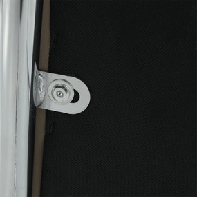 Étkezőszék, barna szövet/textilbőr bézs/króm, SALOMA NEW