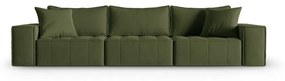 Zöld kanapé 292 cm Mike – Micadoni Home