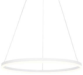 Design lógólámpa fehér 80 cm LED-del, 3 fokozatban szabályozható - Anello