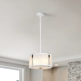 Elstead Lighting CORONA DL-CORONA-2P-WPN Függőlámpa 2x60W/E27